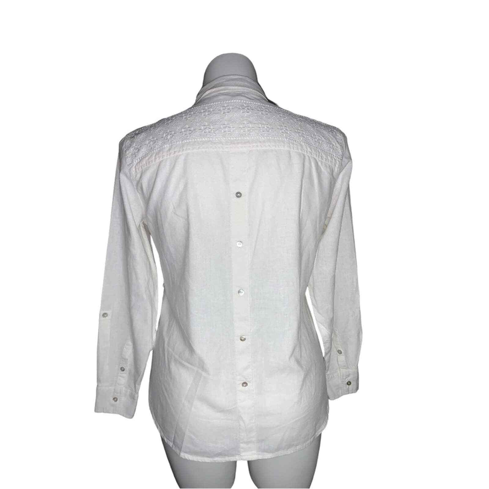 Multiples Button-Down Shirt, Size L - image 12