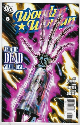 Wonder Woman Comic 8 Cover A First Print 2007 Jodi Picoult Drew Johnson DC