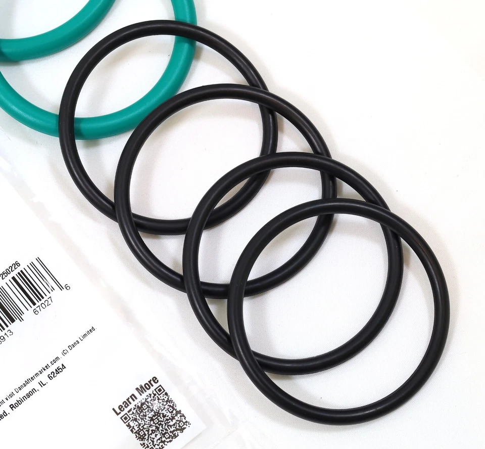 1994-2003 Ford 7.3L Powerstroke Diesel Victor Reinz Oil Cooler Gasket O-Ring Kit - Image 4 of 4