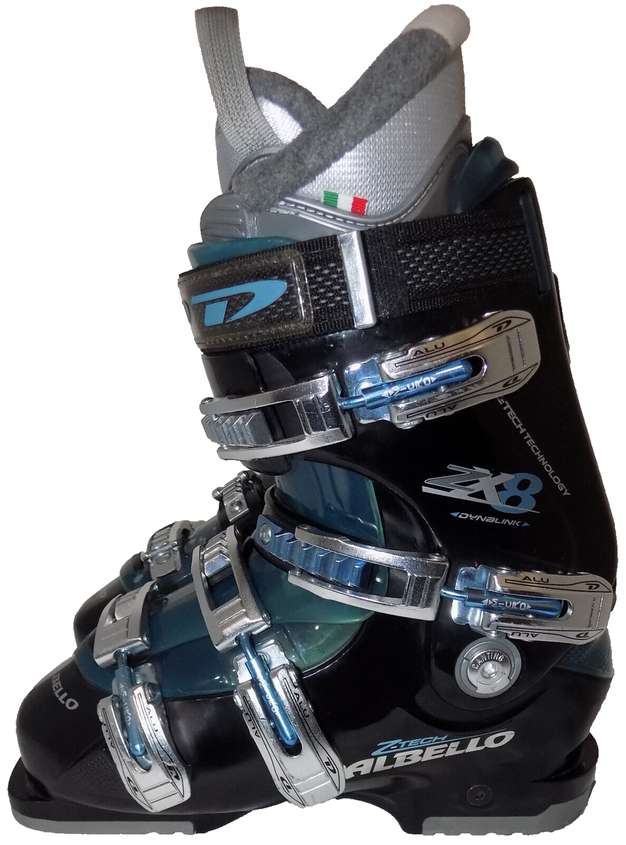 Dalbello Z- Tech ZX8 Ski Boots Mondo 24.5 US Womens Size 7-7.5 Dalbello Z- Tech ZX8 Ski Boots Mondo 24.5 US Womens Size 7-7.5