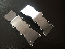 HD Aluminum S-Link Front and Rear Skid Plates for Traxxas Emaxx Tmaxx 2.5/3.3
