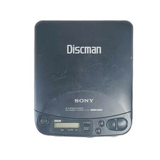 Sony Discman Mega Bass Cd Player D-121 For Parts or Repair Only As Is