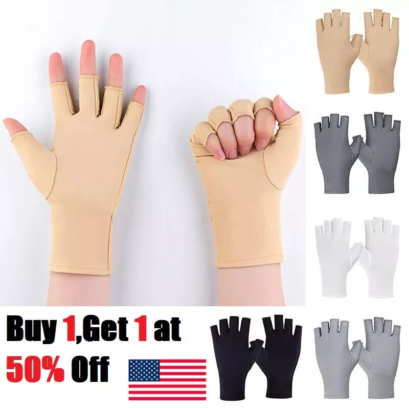 Fingerless Gloves UV Protection Sunscreen Gloves Summer Outdoor