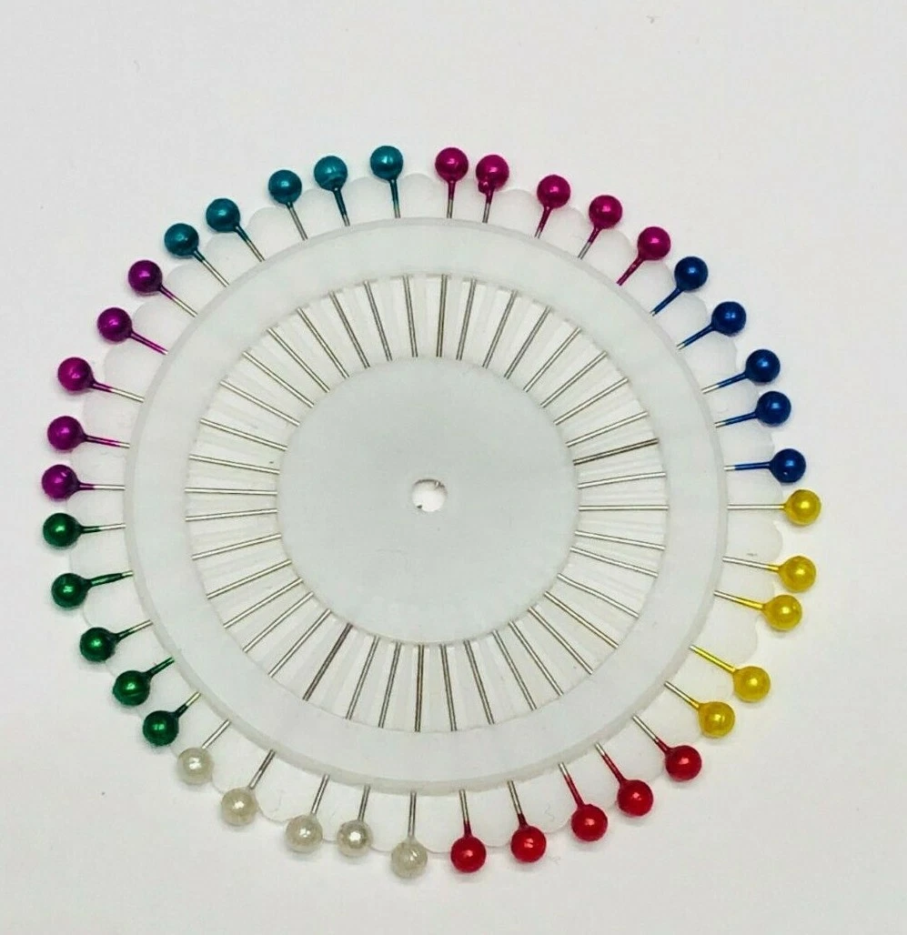 HIJAB PINS SCARF PINS 30mm Long MUSLIM HIJAB ABAYA PIN - 40PC WHEEL PIN