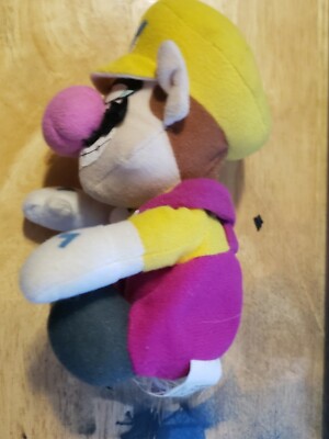 Vintage 1997 Nintendo Super Mario 64 BD&A Wario Bean Bag Plush