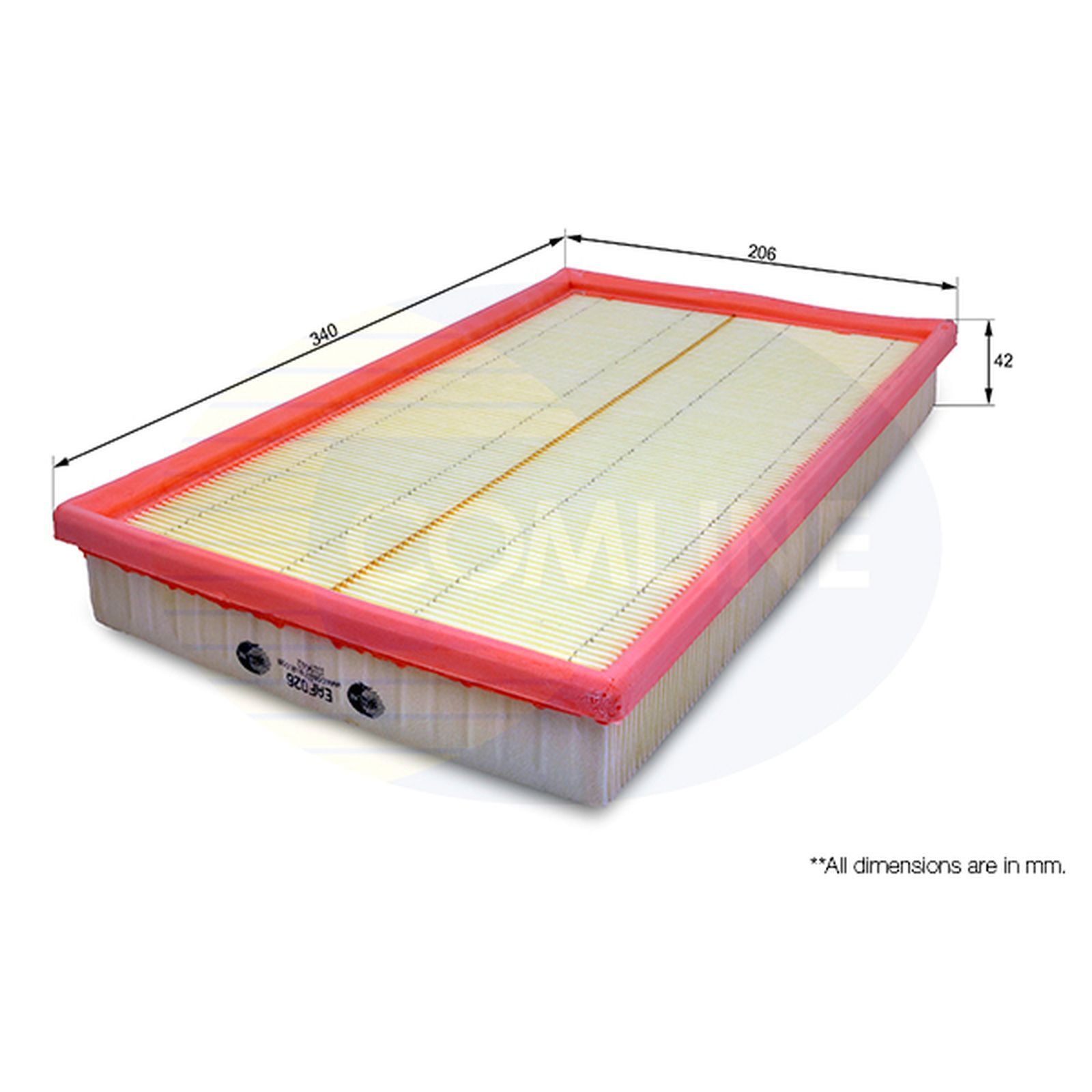 Genuine Comline Engine Air Filter Service Replacement - EAF026