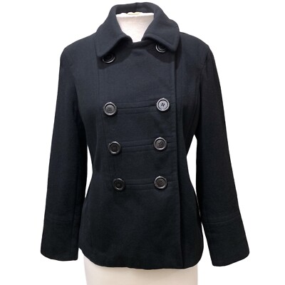 Esprit Women's Outerwear Black Jacket Size Medium