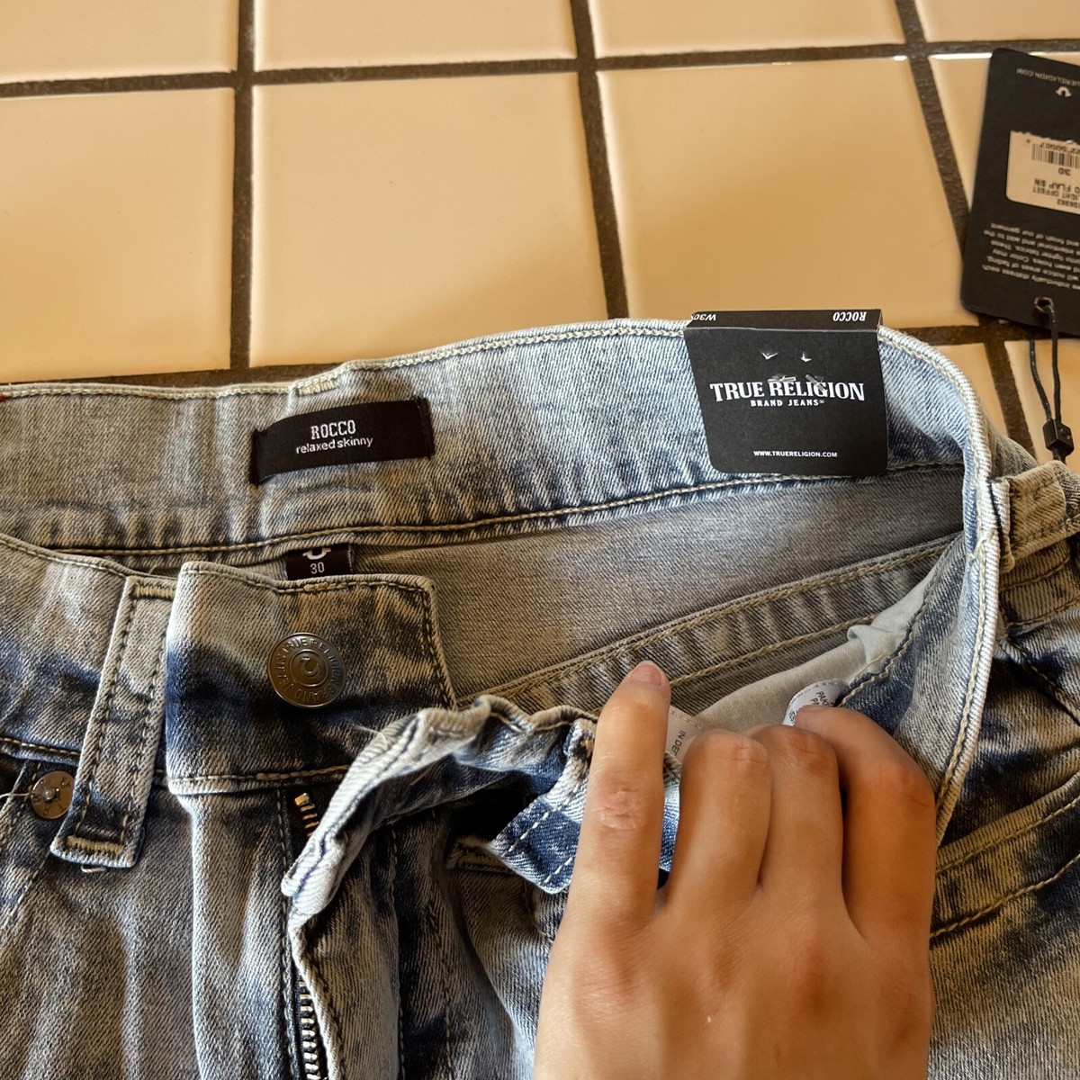 TRUE RELIGION ROCCO Relaxed Skinny30W s-l400.jpg