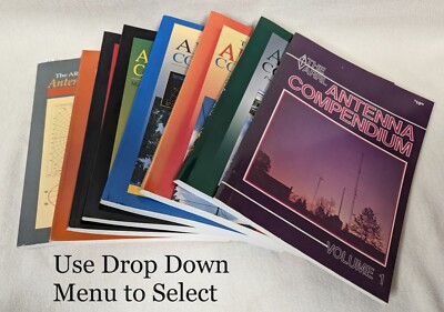 The ARRL Antenna Compendium ~ Vintage 1st Edition Softcover ~ CHOOSE ONE
