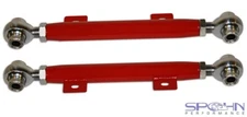 Spohn C10-603 2010-15 Chevy Camaro Rear Toe Links w/ Spherical Rod Ends Pair RED