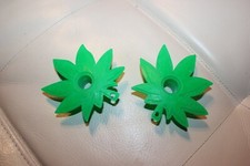 Marijuana Pot Leaf Ski Pole Replacement Downhill Cup Baskets Alpine Skiing