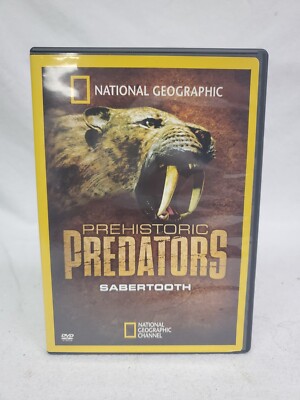 Prehistoric Predators: Sabertooth DVD National Geographic   