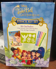 Disney Tinkerbell and the Great Fairy Rescue Stencil Kit NEW