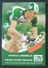 10332 Anthony Langella FRA Radsport Autogrammkarte original signiert
