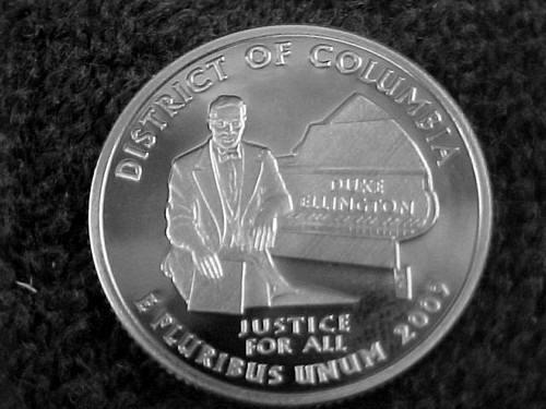 2009 S DISTRICT OF COLUMBIA QUARTER  FROM PROOF SET - Picture 1 of 2