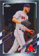 Chris Sale 2021 Topps Chrome Baseball MLB Base Card #60 Boston Red Sox MLB