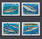 E1343 - Cocos Keeling Islands  2005 - set - Vissen/Fish/Fische - WWF- Shark