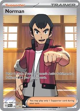 Norman Holo Ultra Rare SV04: Paradox Rift 237/182 NM