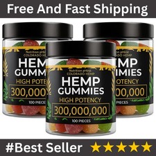 Herb Premium Gummies for Anxiety, Stress, Sleep, Health, and Wellness - 3 Pack
