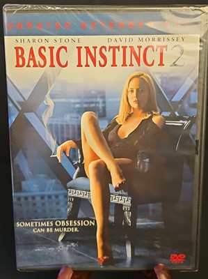 Basic Instinct 2 Unrated (DVD) 2006 BRAND NEW SEALED! Sexy Sharon Stone!