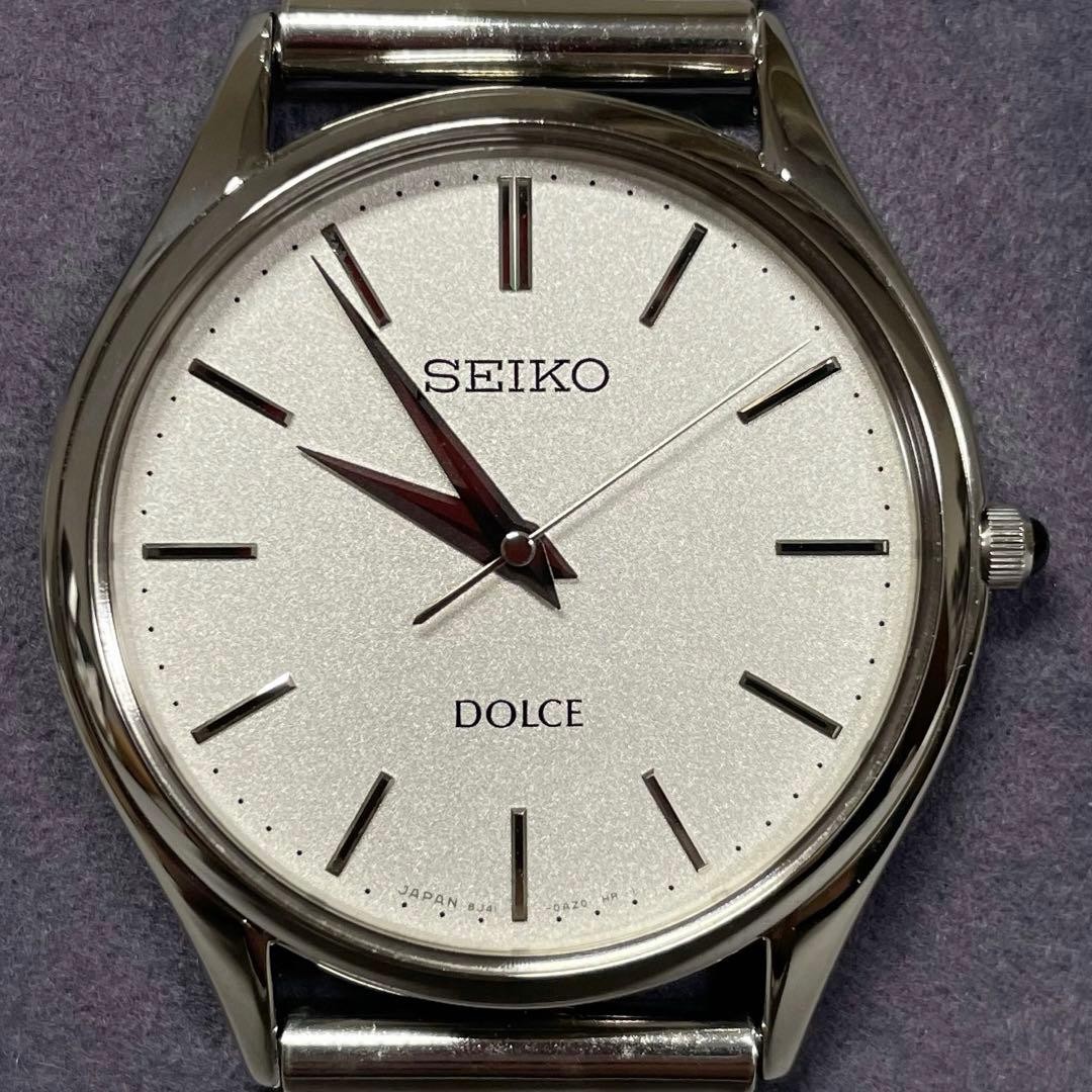 Extremely Beautiful SEIKO DOLCE Wristwatch SACM171 8J41 0AJ1  from Japan image 4