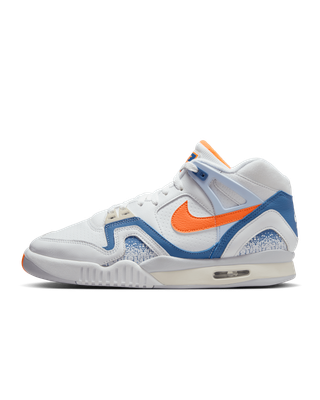 Nike Air Tech Challenge II White/Tart - Stone Blue Orange Size 9 Men FZ9033 101 NIKE Air Tech Challenge 2 FZ9033 101 - Shiekh main image 3