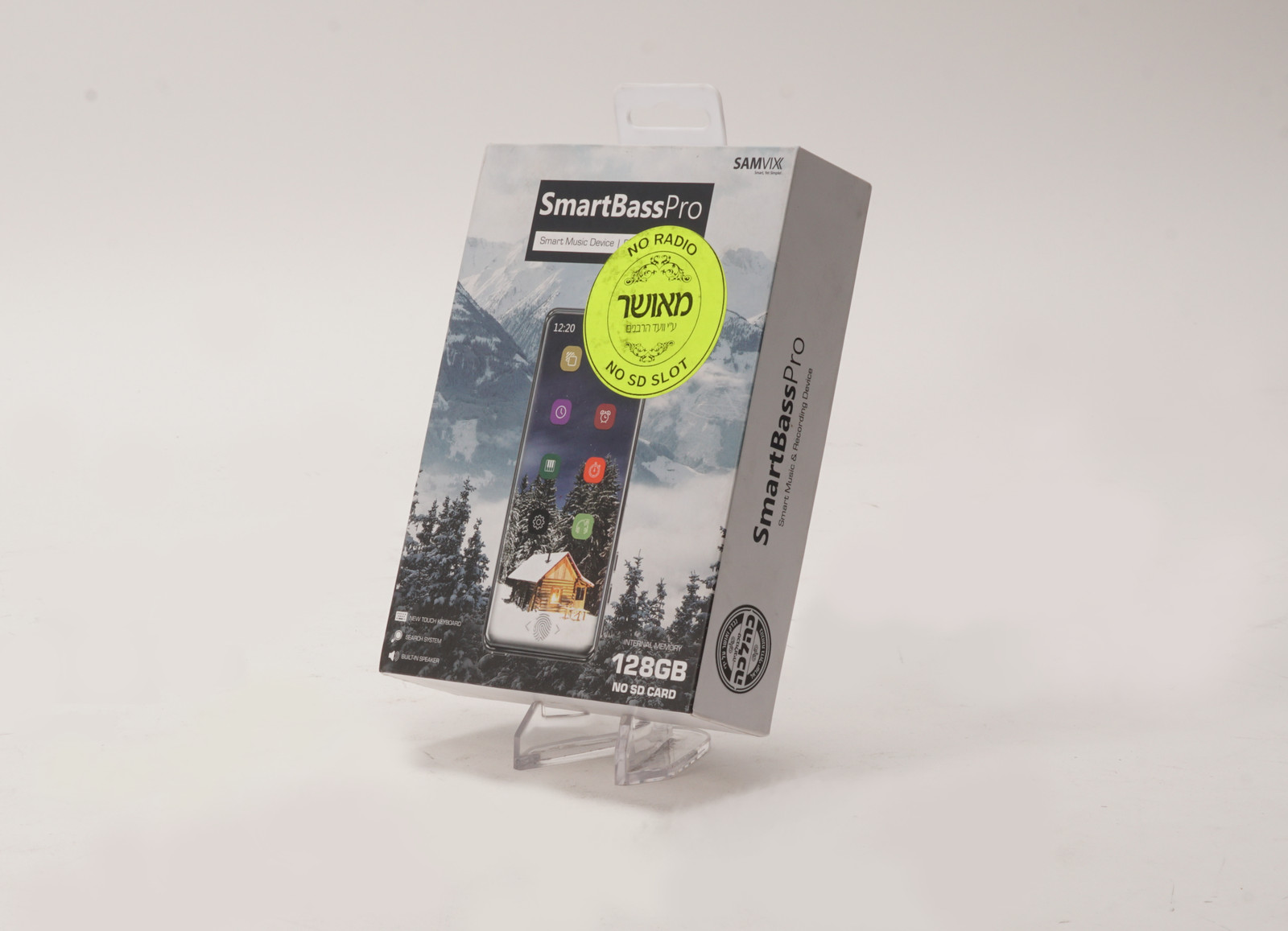 Samvix Smartbass Pro 128GB Touchscreen Bluetooth Kosher MP3 