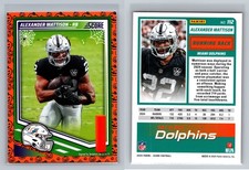 2025 Score-A-Treat #112 Alexander Mattison