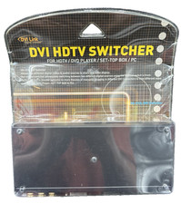 DVI HDTV Switcher Audio Video Switcher DS-21A 2:1 Box DVD PC MAC New US Seller