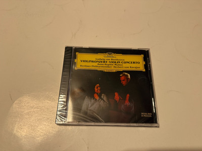 Ludwig Van Beethoven: Violin Concerto Mutter Berlin Philharmonic KARAJAN DG CD