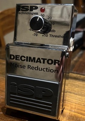 ISP Decimator Noise Reduction Pedal Original Early Version 