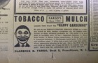  JULY 25, 1948 NEWSPAPER PAGE #2431- FARGO TOBACCO MULCH, FRENCHTOWN, NJ — photo 1