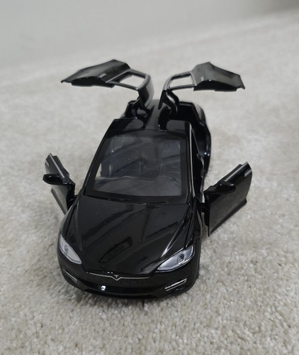 Tesla Model x 100D Diecast Car black