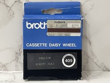 Brother Casssette Daisy Wheel English Script 1012 405