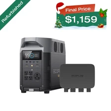 EcoFlow 800W Alternator Charger with Power Station Certified Refurbished