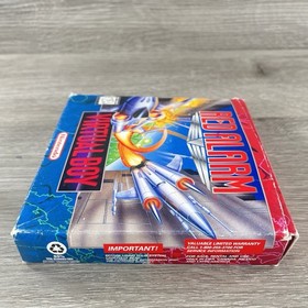 Vintage Nintendo Virtual Boy Red Alarm Complete With Box Manual & Protector.