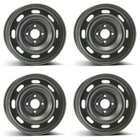 4 Alcar Stahlfelgen 6.0Jx15 Zoll ET23 4X108 FüR Peugeot 207 208 301 4Er Satz