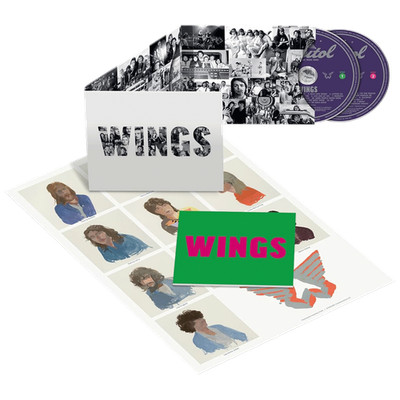 WINGS (Ltd. 2CD,36pg Book, Poster) Paul & Wings McCartney