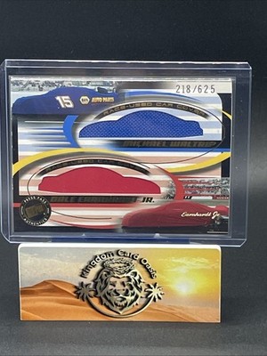  2002 Eclipse Race-Used Car Covers Dale Earnhardt Jr & Michael Waltrip # /625 