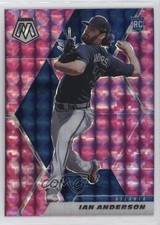 2021 Panini Mosaic Rookie Pink Camo Mosaic Prizm Ian Anderson #264 0zg6