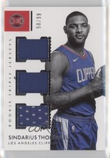 2017 Panini Encased Rookie Triple Jerseys 50/99 Sindarius Thornwell #RT-ST 5w7