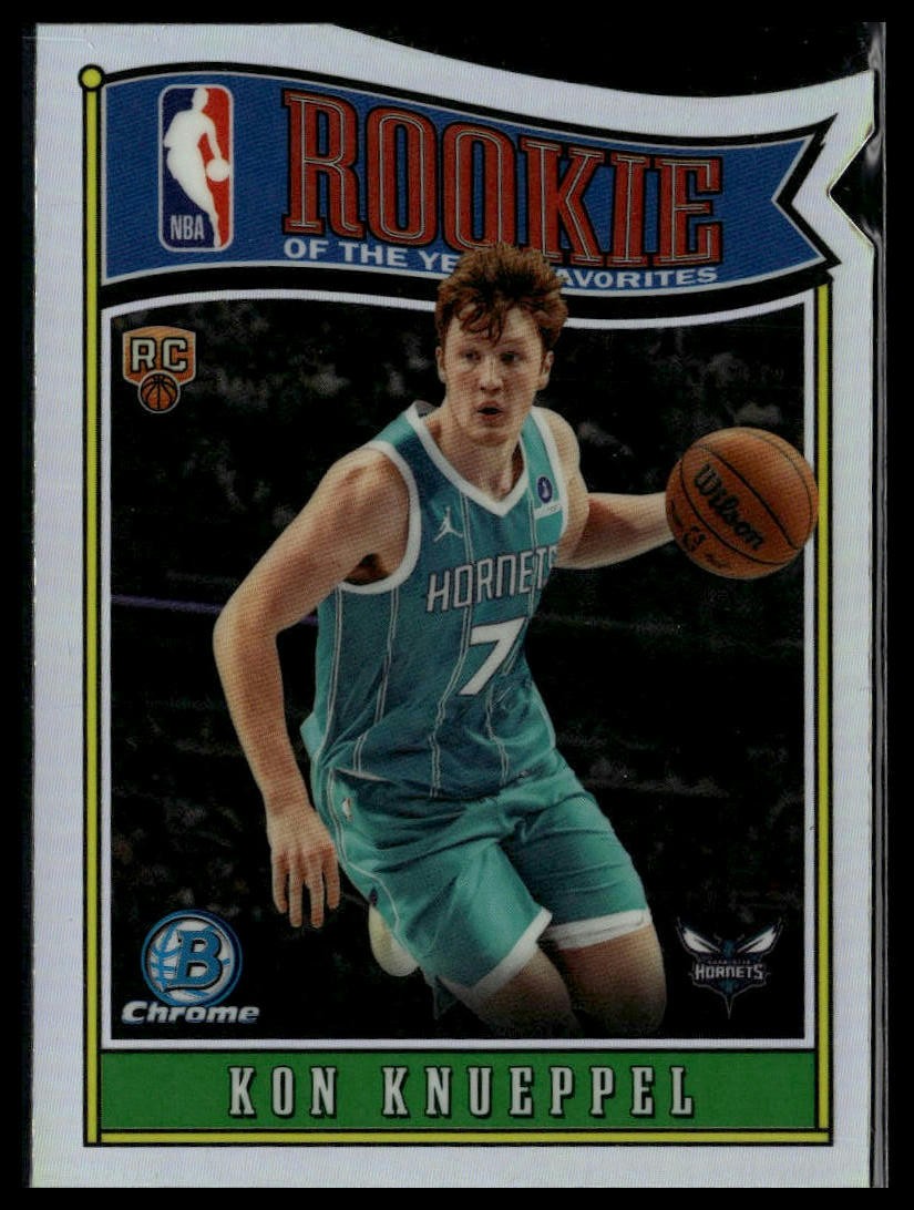 2025-26 Bowman #RY-4 Kon Knueppel Rookie of the Year Favorites Refractor