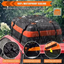 Waterproof Car Roof Top Cargo Carrier Bag Large Capacity Heavy Duty Luggage Stor