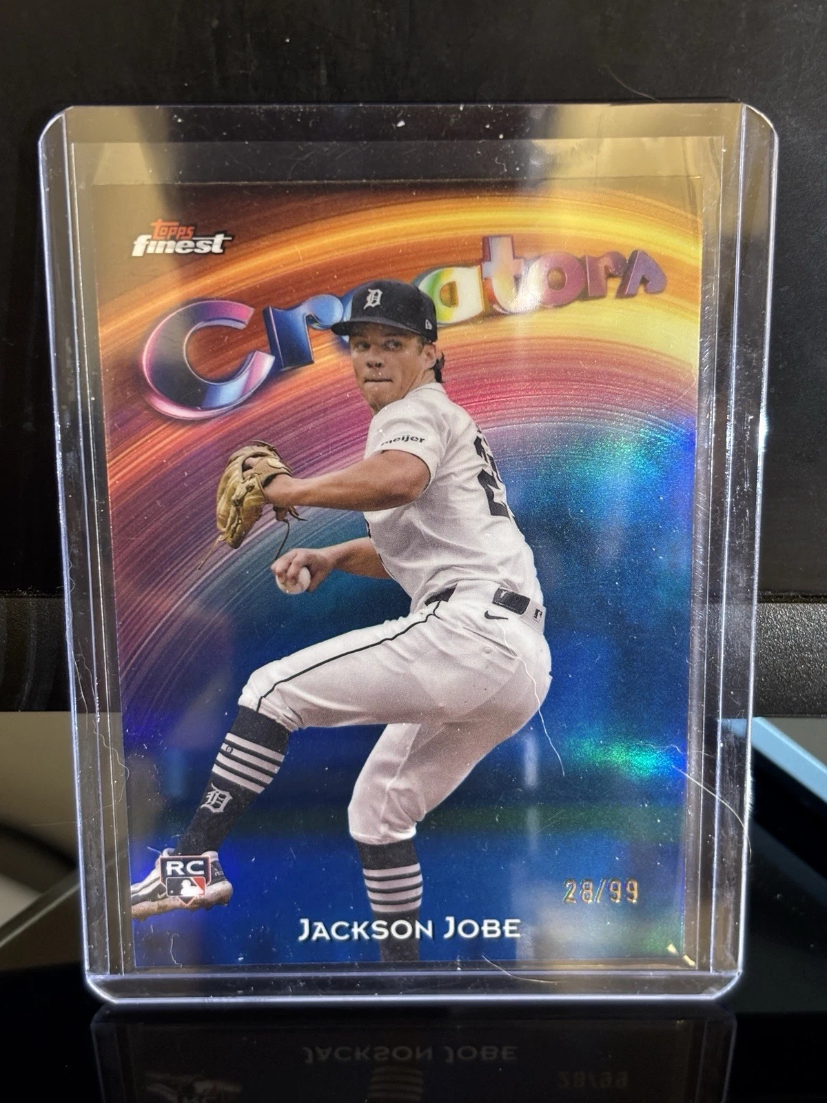 JACKSON JOBE 2025 TOPPS FINEST CREATORS ROOKIE BLUE REFRACTOR RC /99 Q3967