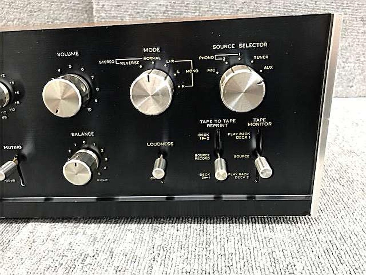 Sansui AU-888 Stereo Integrated Amplifier Audio Vintage Black