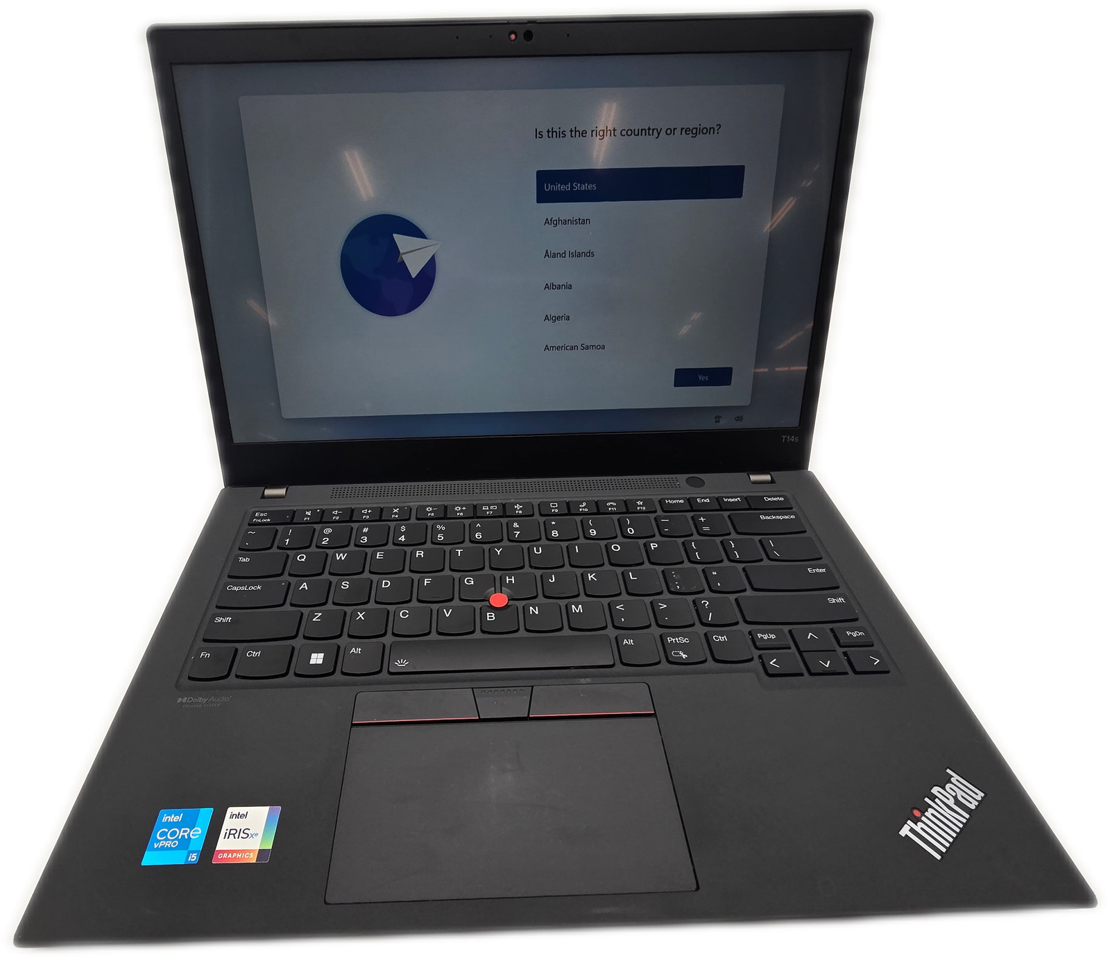 Lenovo ThinkPad T14s Gen 2i  i5-11th Gen 16GB RAM 256GB SSD Windows 11 Home