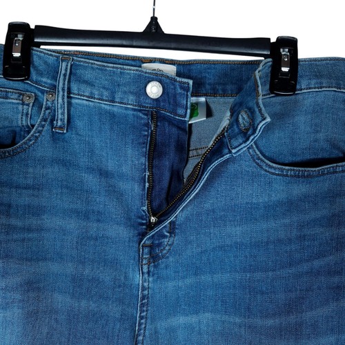 Jeans donna J Crew Denim slim gamba larga 31 lavaggio leggero cropped casual morbido chic - Foto 4 di 13