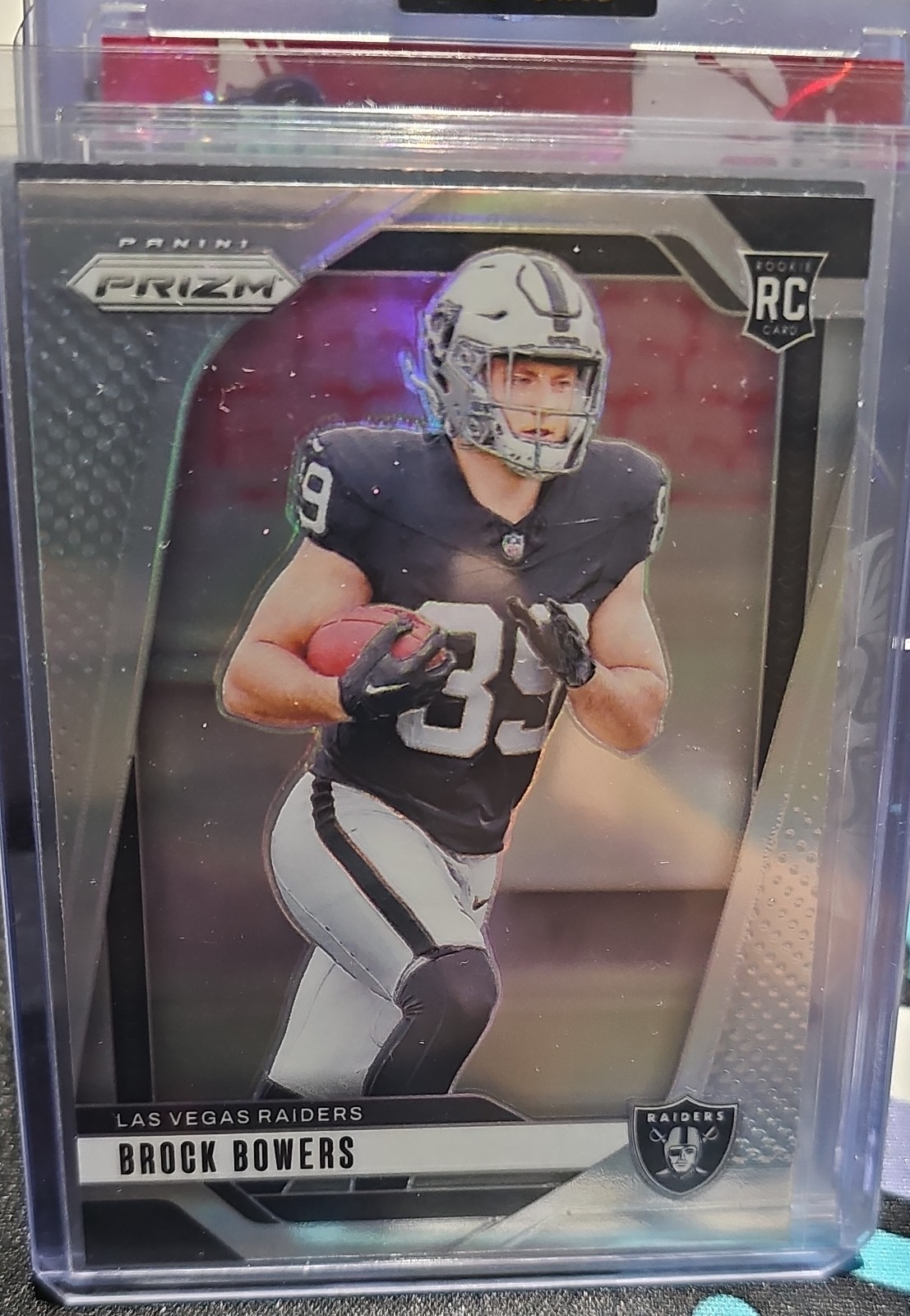 2024 Panini Prizm - Rookies Brock Bowers #315 Silver Prizm (RC)