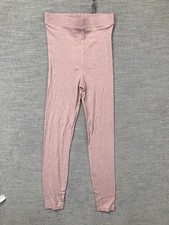 Fabletics Leggings Womens Small Pink RestoreKnit High Waisted Ribbed Lounge