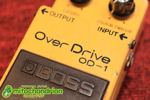 Pedal de sobremarcha Boss OD-1 1978 Silver Screw 6701 probado y funciona - Imagen 4 de 11